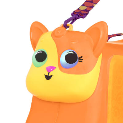 B.Toys Wheeled Travel Bag - Orange Bx2299 - 2
