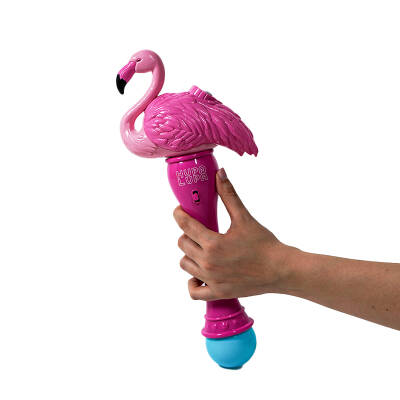 Bubble Wand Light Up Big Flamingo 8846A - 2