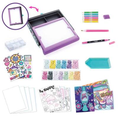 Canal Toys 3-In-1 Style 4 Ever Led Light Diamond Art Set - 2