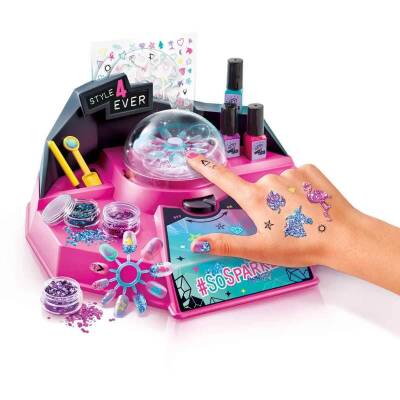 Canal Toys Hobby Set Style 4Ever Glitter Nail And Tattoo Workshop - 2