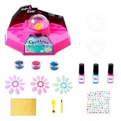 Canal Toys Hobby Set Style 4Ever Glitter Nail And Tattoo Workshop - 3