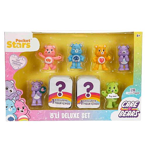 Care Bears Mini Koleksiyon Figürleri 8'li Paket - 2
