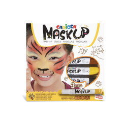 Carioca Face Paint 6 Gr. 3 Colors Animals 43048 - 3