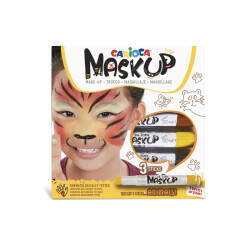 Carioca Face Paint 6 Gr. 3 Colors Animals 43048 - 5