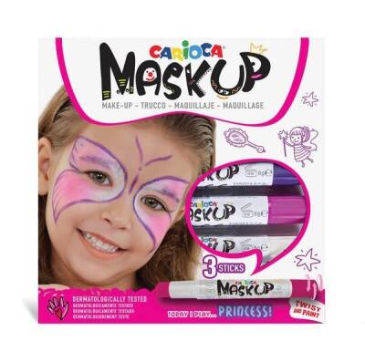 Carioca Face Paint 6 Gr. 3 Colors Princess 43049 - 1