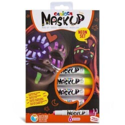 Carioca Face Paint 6 Gr. 6 Colors Fluorescent 43156 - 5