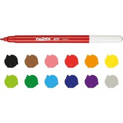 Carioca Joy Super Washable Felt-Tip Pens, Pack Of 12, 40531 - 2