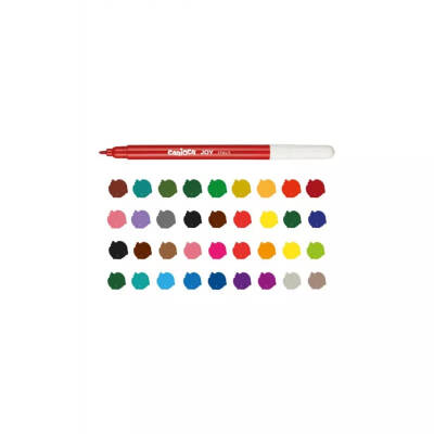 Carioca Joy Super Washable Felt-Tip Pens, Pack Of 60, 41015 - 2