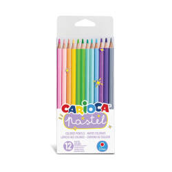 Carioca Pastel Colored Pencils, Pack Of 12, 43034 - 5