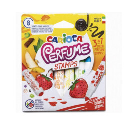 Carioca Scented Stamped Jumbo Felt-Tip Pen, Pack Of 8, 42988 - 3