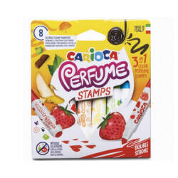 Carioca Scented Stamped Jumbo Felt-Tip Pen, Pack Of 8, 42988 - 3