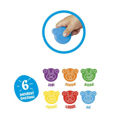 Carioca Teddy Baby Crayons 6-Pack +1 Year 42956 - 2