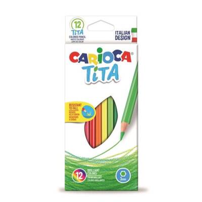 Carioca Tita Colored Pencils 12 Pack 42793 - 1
