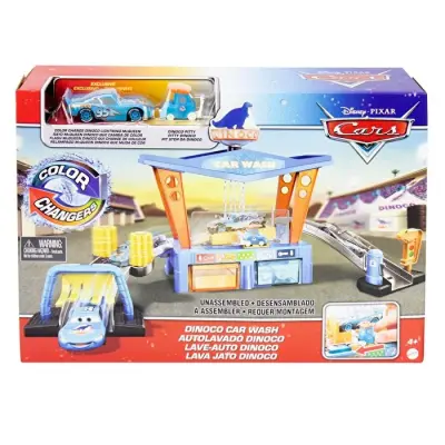 Cars Dinoco Car Wash Playset Gtk91 - 1