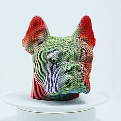 Cartonic 3D Puzzle - Bulldog - 3