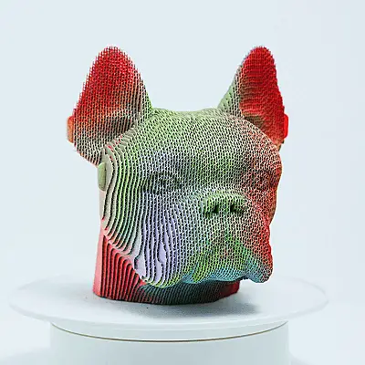 Cartonic 3D Puzzle - Bulldog - 3