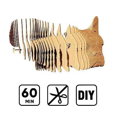 Cartonic 3D Puzzle - Bulldog - 8