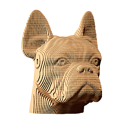 Cartonic 3D Puzzle - Bulldog - 1