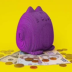 Cartonic 3D Puzzle - Cute Cat Money Bank - 3