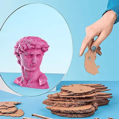 Cartonic 3D Puzzle - Davıd - 6