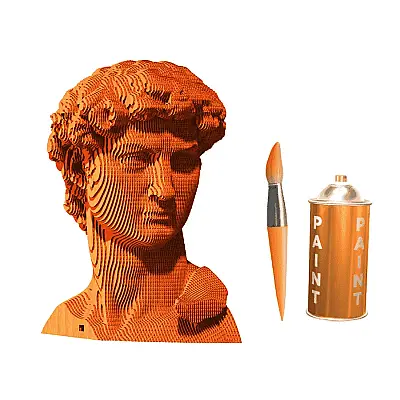 Cartonic 3D Puzzle - Davıd - 2