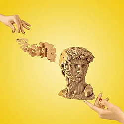 Cartonic 3D Puzzle - Davıd - 5