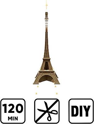 Cartonic 3D Puzzle - Eıffel Tower - 7