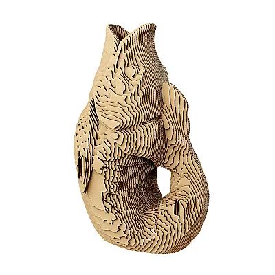 Cartonic 3D Puzzle - Fısh Vase - 1