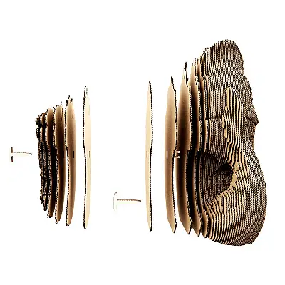 Cartonic 3D Puzzle - Fısh Vase - 6