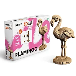 Cartonic 3D Puzzle - Flamıngo - 9
