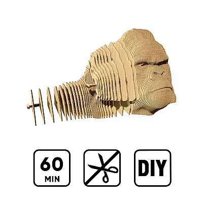 Cartonic 3D Puzzle - Gorılla - 6