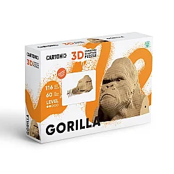Cartonic 3D Puzzle - Gorılla - 8