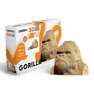 Cartonic 3D Puzzle - Gorılla - 9