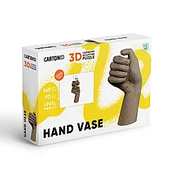 Cartonic 3D Puzzle - Hand Vase - 7