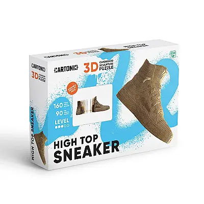 Cartonic 3D Puzzle - Hıgh Top Sneaker - 7