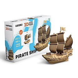 Cartonic 3D Puzzle - Pırate Shıp - Cartonic