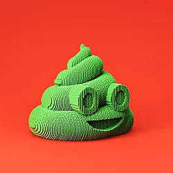 Cartonic 3D Puzzle - Poop - 3