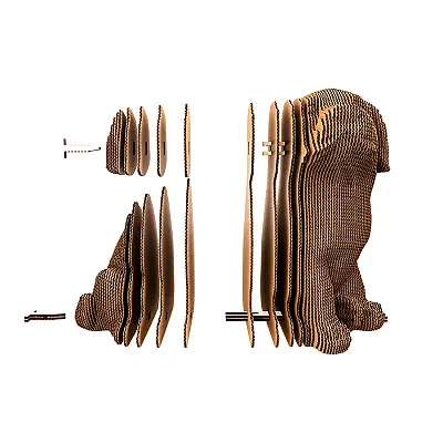 Cartonic 3D Puzzle - Puppıes Trıo - 8