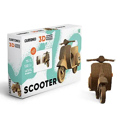 Cartonic 3D Puzzle - Scooter - 7