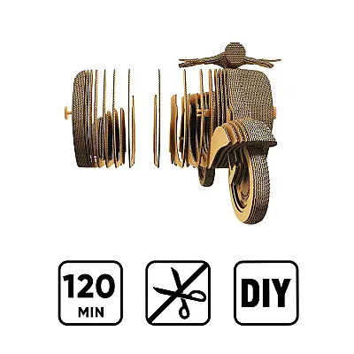 Cartonic 3D Puzzle - Scooter - 6