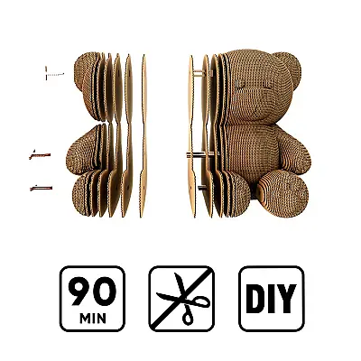 Cartonic 3D Puzzle - Teddy Bear - 6