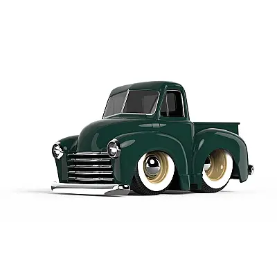 CarTuned S2 1953 Chevy Pickup - Yeşil Klasik Araba 530121 - 1