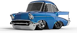 CarTuned S2 1957 Chevy Bel Air - Mavi Custom Araba 529699 - 1