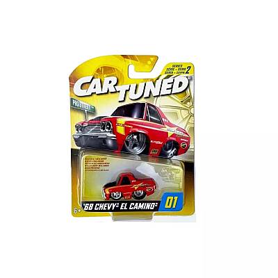 CarTuned S2 1968 Chevy El Camino - Sarı Pro Street Araba 529576 - 3