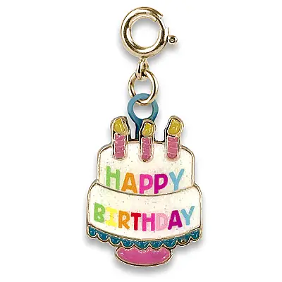 Charm It Gold Birthday Cake Ct03-14 - 1