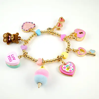 Charm It Gold Heart Lock Ct02-44 - 3