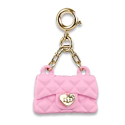 Charm It Gold Pink Purse Ct02-42 - Charm It
