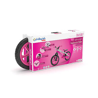 Chillafish BMXie2 - Balance Bike (12 inç) - Pembe CPMX02PIN - 6