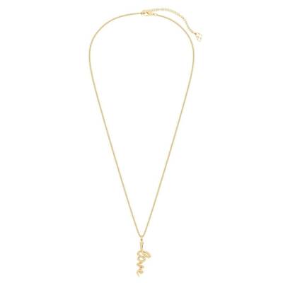 Chocli 18 Ayar Altın Kaplama Love Snake Kolye Ch0605 - 2