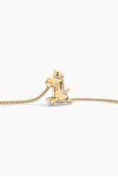Chocli 18K Gold Plated Flying Unicorn Necklace Ch0101 - 3